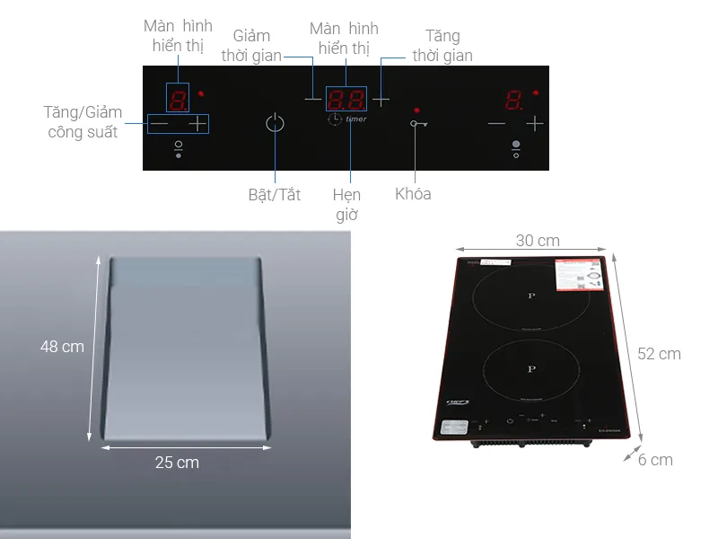 bếp từ Domino Chefs EH-DIH32A