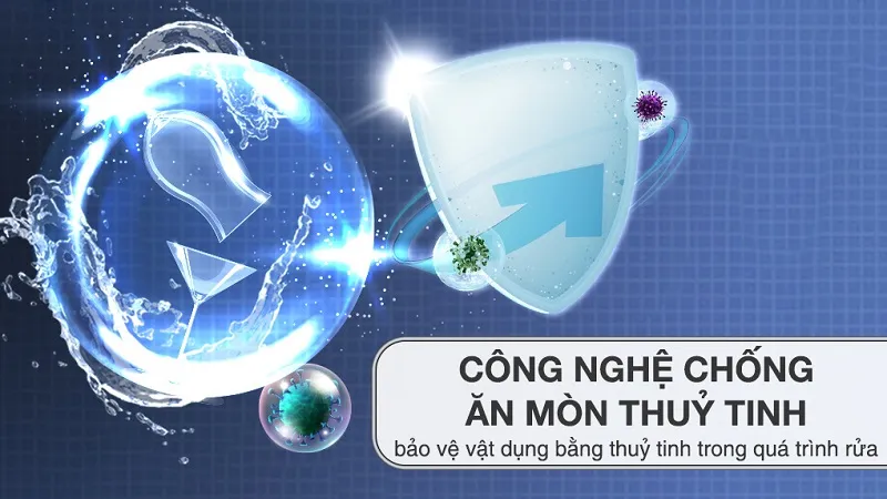 Công nghệ rửa chống ăn mòn thuỷ tinh