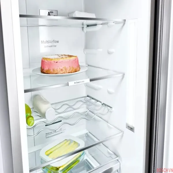 Hệ thống đèn Led của Tủ lạnh Bosch Side By Side KAI90VI20G