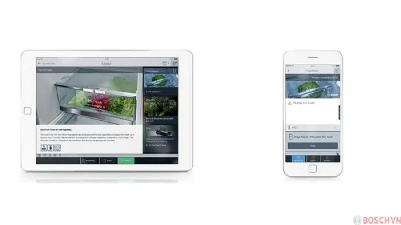 Tủ lạnh Bosch KAD92HI31 kết nối Homeconnect tiện lợi